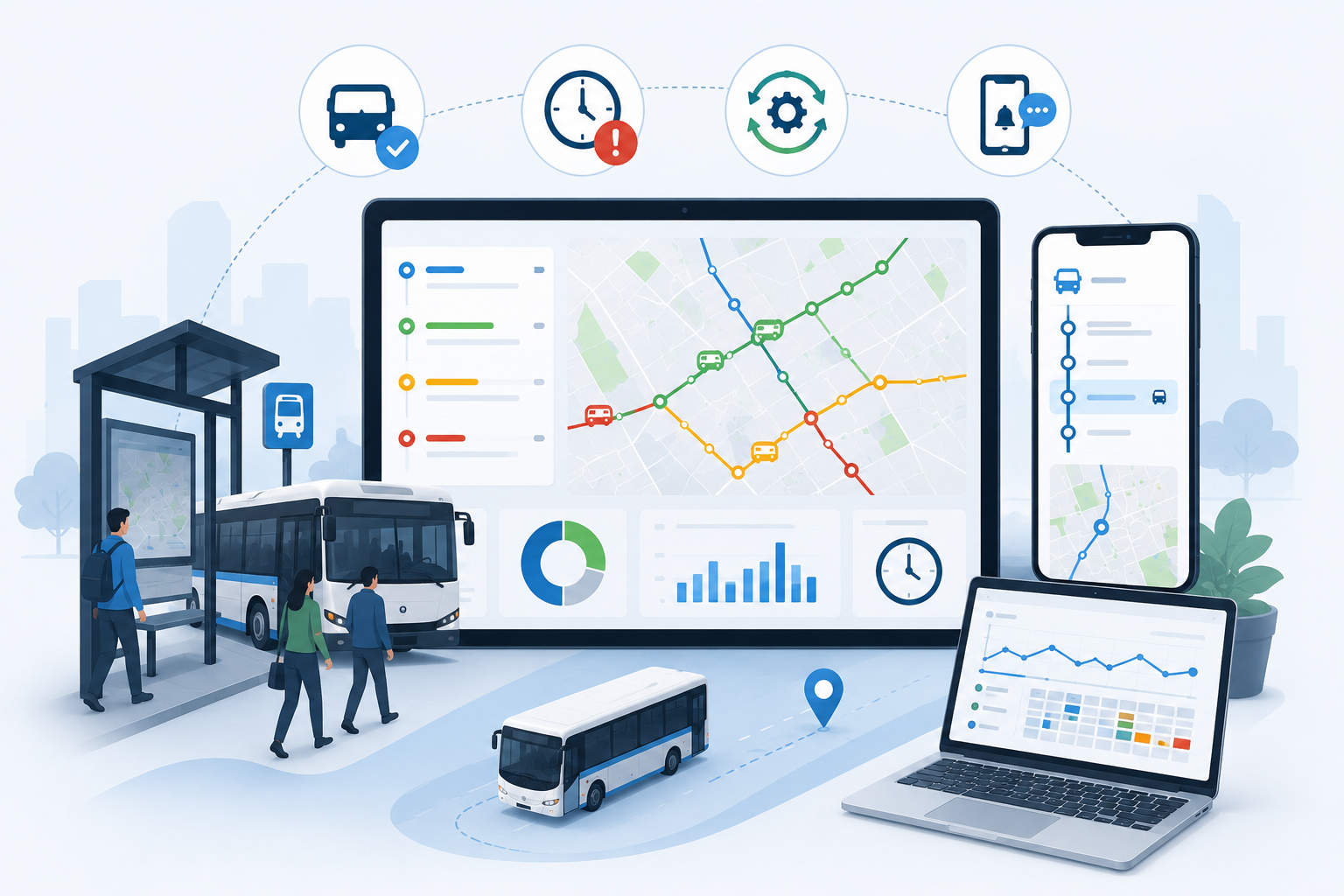 Optimisation tournées transport GPS Maroc
